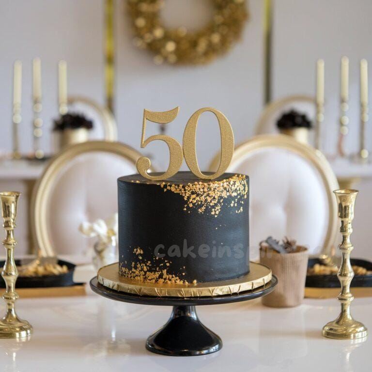 50th birthday cake for men