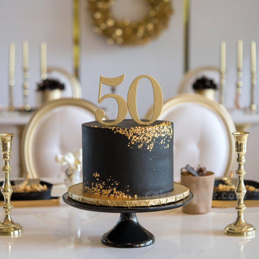50th birthday cake for men