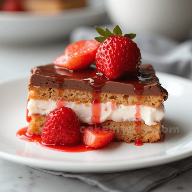 chocolat eclair cake