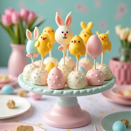 easter cake pops
