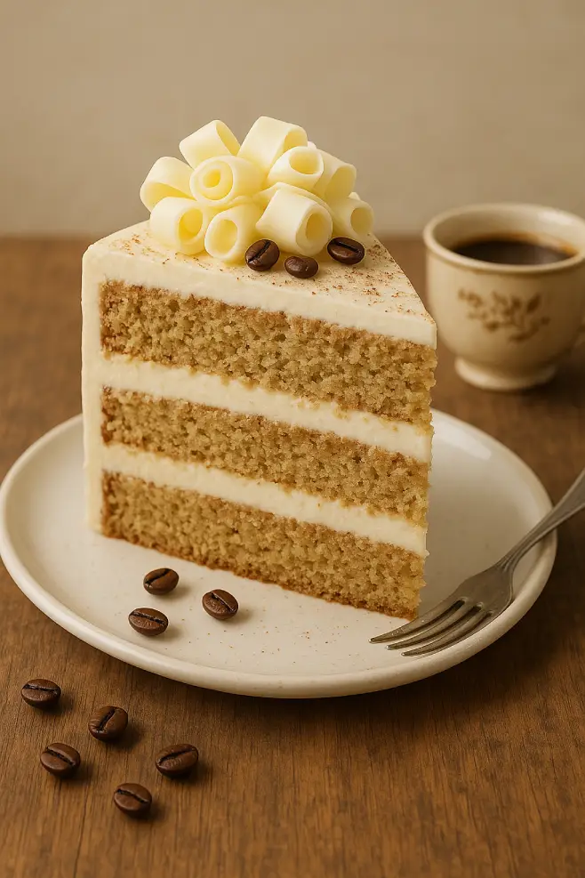 White Chocolate Mocha Cake