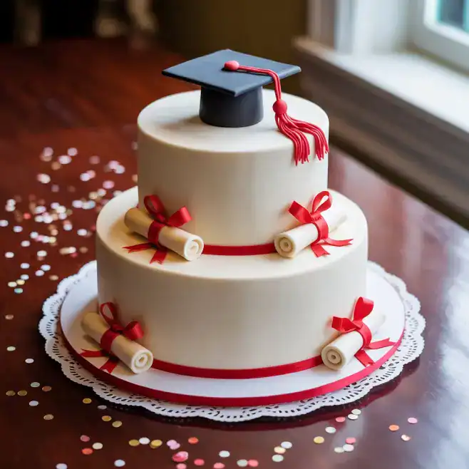 graduation cake