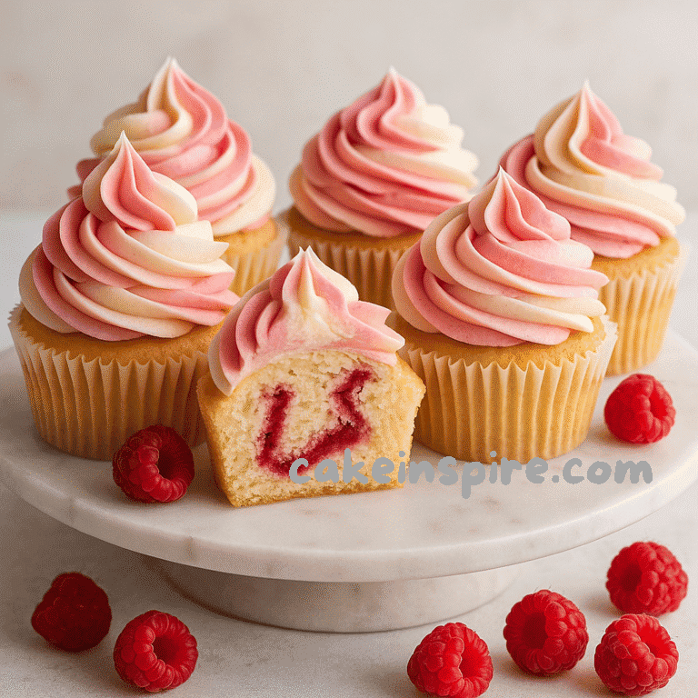 raspberry swirl cuocakes