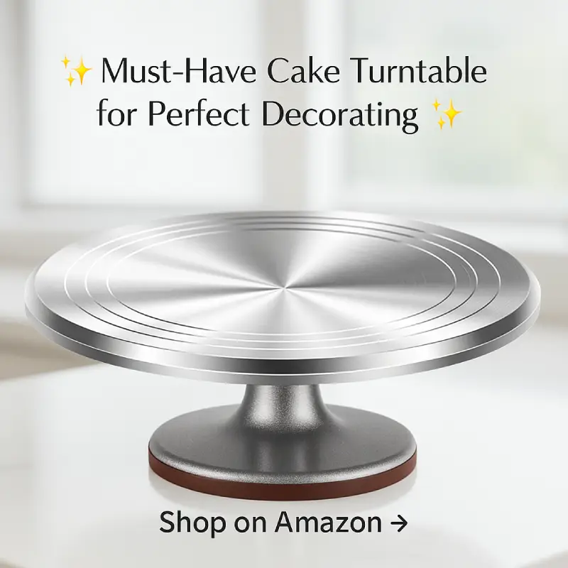 Stainless Steel Cake Turntable