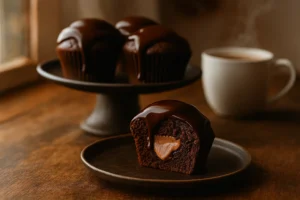 Chocolate Coffee Cream Cupcakes
