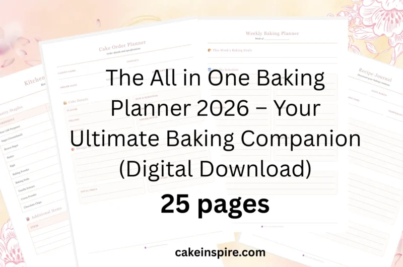 baking planner
