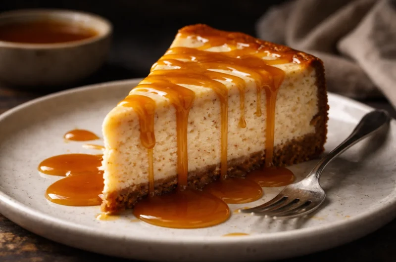 Vanilla Bean Brown Butter Cheesecake