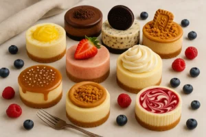mini cheesecakes
