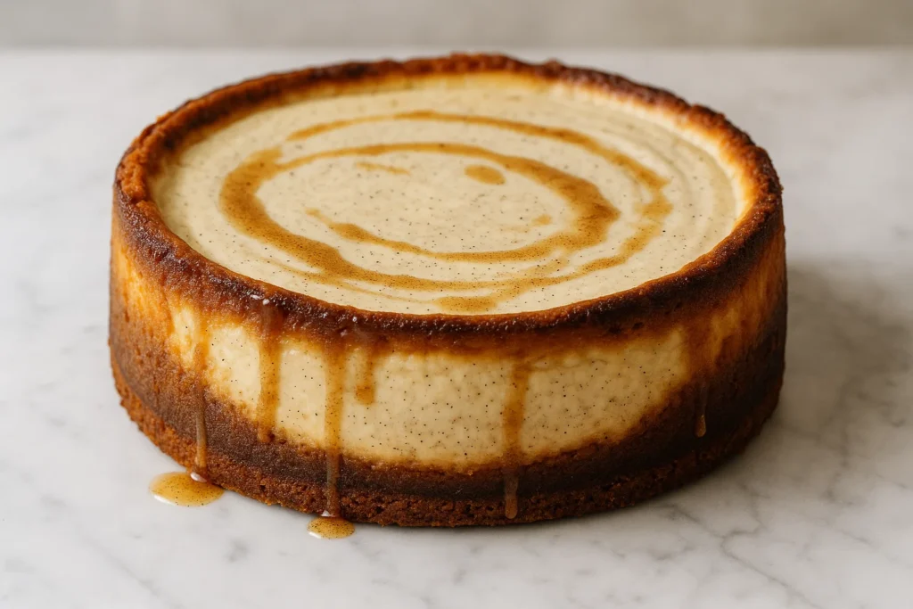 Vanilla Bean Brown Butter Cheesecake 