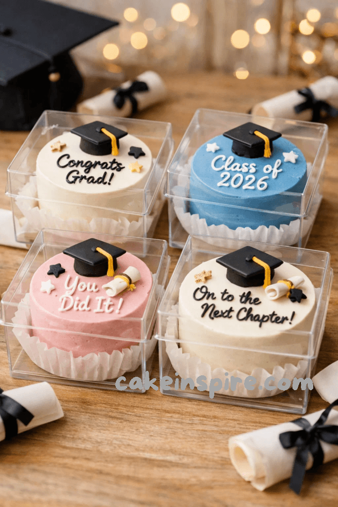 Bento Graduation Cake