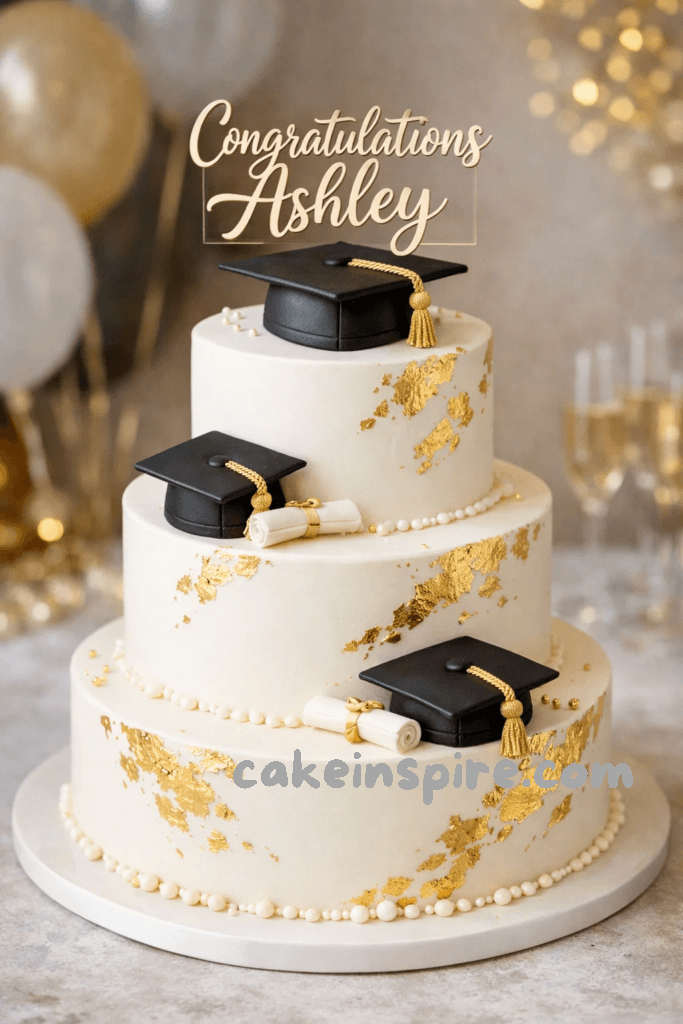 graduation cake