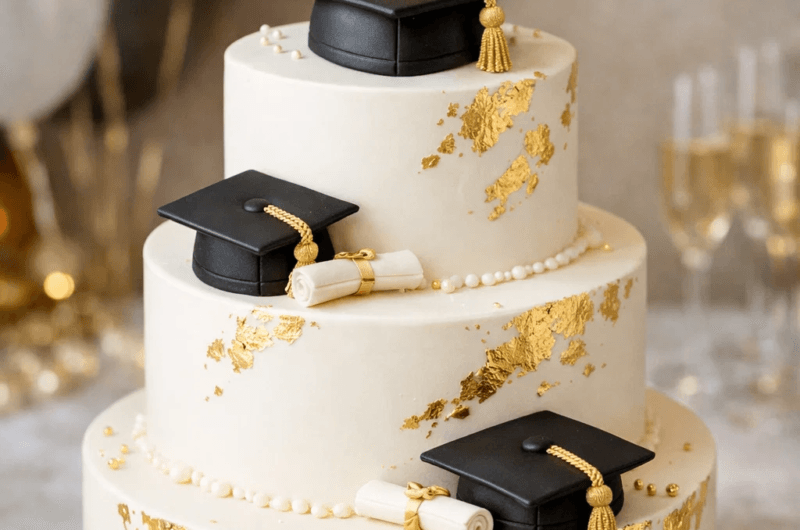 graduation cake